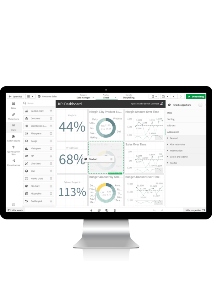 Qlik Sense Stretch Qonnect