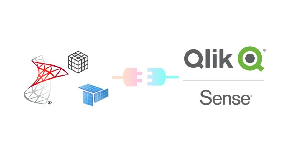 Qlik Sense connecting to Microsoft SSAS and AAS multidimensional and tabular models