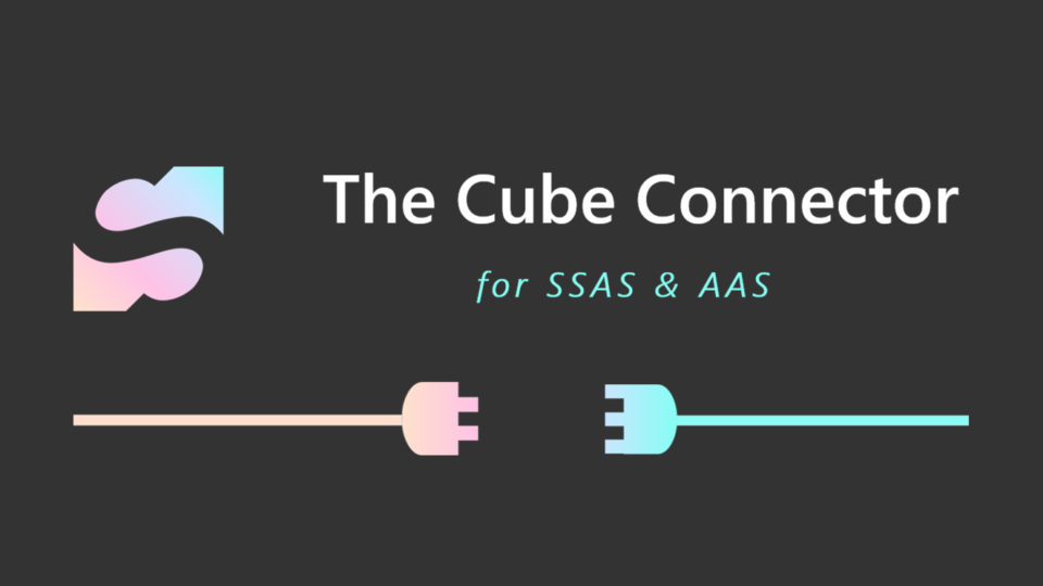 Logo of the Qlik Cube Connector for SQL Server Analysis Services (SSAS) and Azure Analysis Services (AAS)