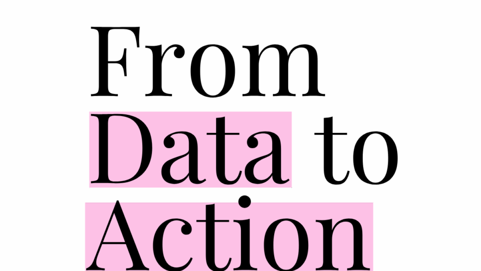From data to action contact page