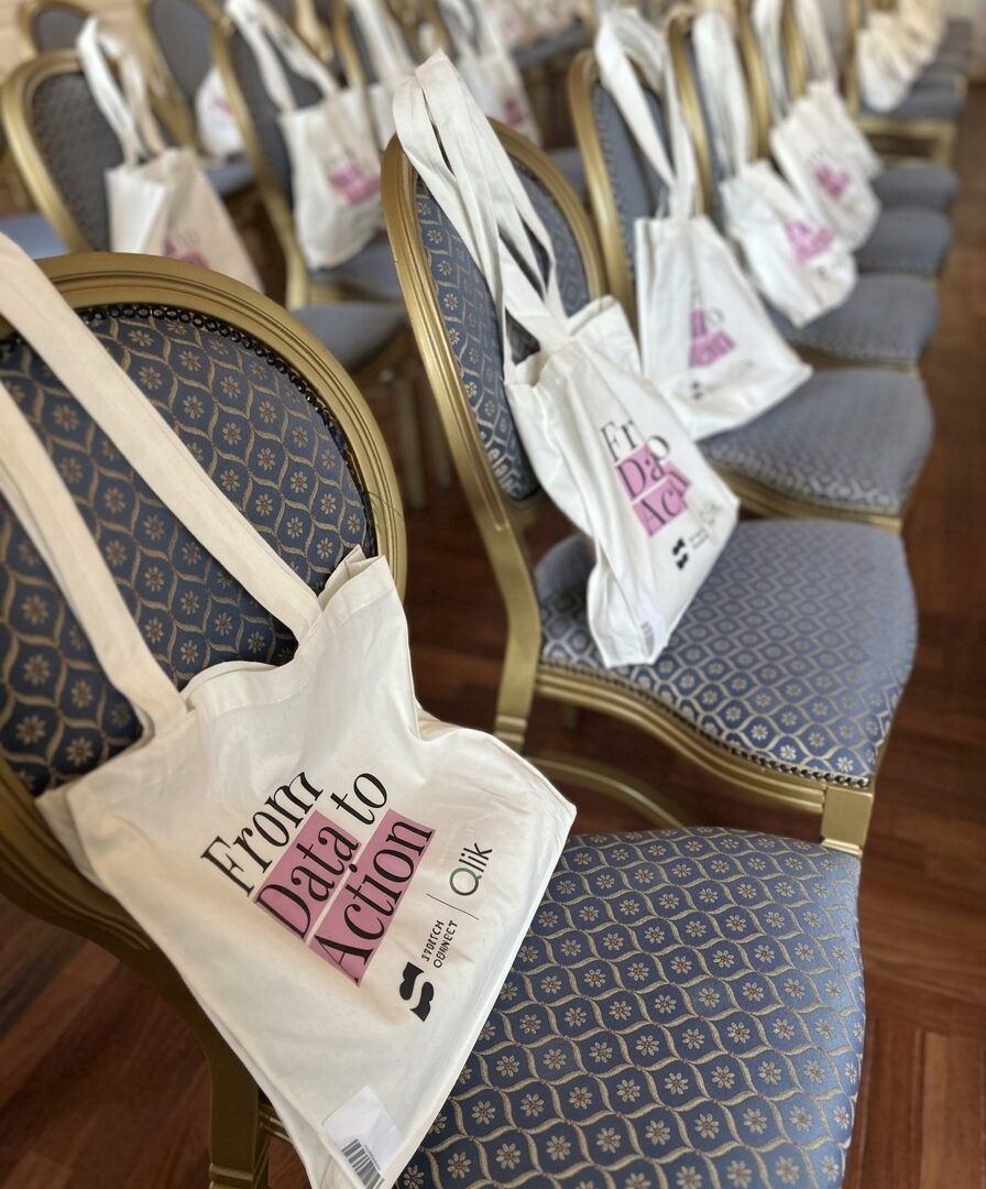 Qonnect Data Summit merchandise